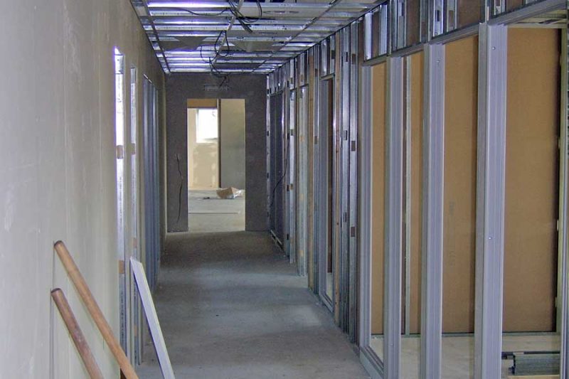 Partitions Install Ceilings